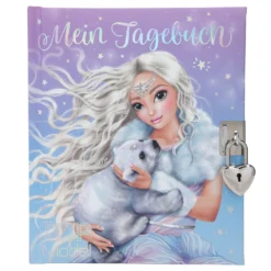 Depesche 12054 TOPModel Tagebuch Mit Schloss ICEWORLD Eisprinzessin Mit Eisbär -Nicii Plusch Geschaft 12054 2