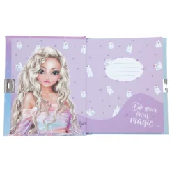 Depesche 12054 TOPModel Tagebuch Mit Schloss ICEWORLD Eisprinzessin Mit Eisbär -Nicii Plusch Geschaft 12054 4