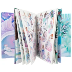 Depesche 12061 TOPModel Stickerworld ICEWORLD Eisprinzessin Eisbär Aufkleberspaß -Nicii Plusch Geschaft 12061 3