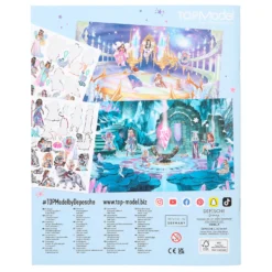 Depesche 12061 TOPModel Stickerworld ICEWORLD Eisprinzessin Eisbär Aufkleberspaß -Nicii Plusch Geschaft 12061 6