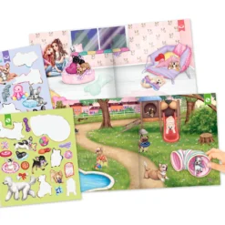 Depesche 12067 TOPModel Stickerworld CORGI Hund & Hayden Aufkleber-Spaß -Nicii Plusch Geschaft 12067 4