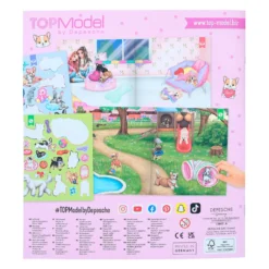 Depesche 12067 TOPModel Stickerworld CORGI Hund & Hayden Aufkleber-Spaß -Nicii Plusch Geschaft 12067 5