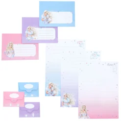 Depesche 12080 TOPModel Briefpapier In Fächermappe ICEWORLD Eisprinzessin Eisbär -Nicii Plusch Geschaft 12080 5