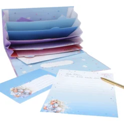 Depesche 12080 TOPModel Briefpapier In Fächermappe ICEWORLD Eisprinzessin Eisbär -Nicii Plusch Geschaft 12080 6