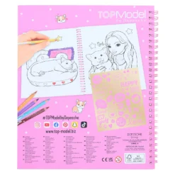 Depesche 12083 TOPModel Malbuch CORGI Hund & Hayden Rosa Colouring Book 15 Depesche 12083 TOPModel Malbuch CORGI Hund & Hayden Rosa Colouring Book -Nicii Plusch Geschaft 12083 8