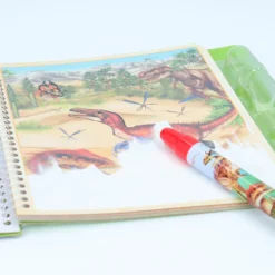 Depesche 12095 Dino World Aqua Magic Book Saurier-Mal-Magie Mit Wasserstift -Nicii Plusch Geschaft 12095 5