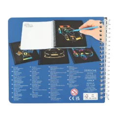 Depesche 12116 Monster Cars Mini Magic Scratch Book Kratzbuch Autos Rennwagen 9 Depesche 12116 Monster Cars Mini Magic Scratch Book Kratzbuch Autos Rennwagen -Nicii Plusch Geschaft 12116 5