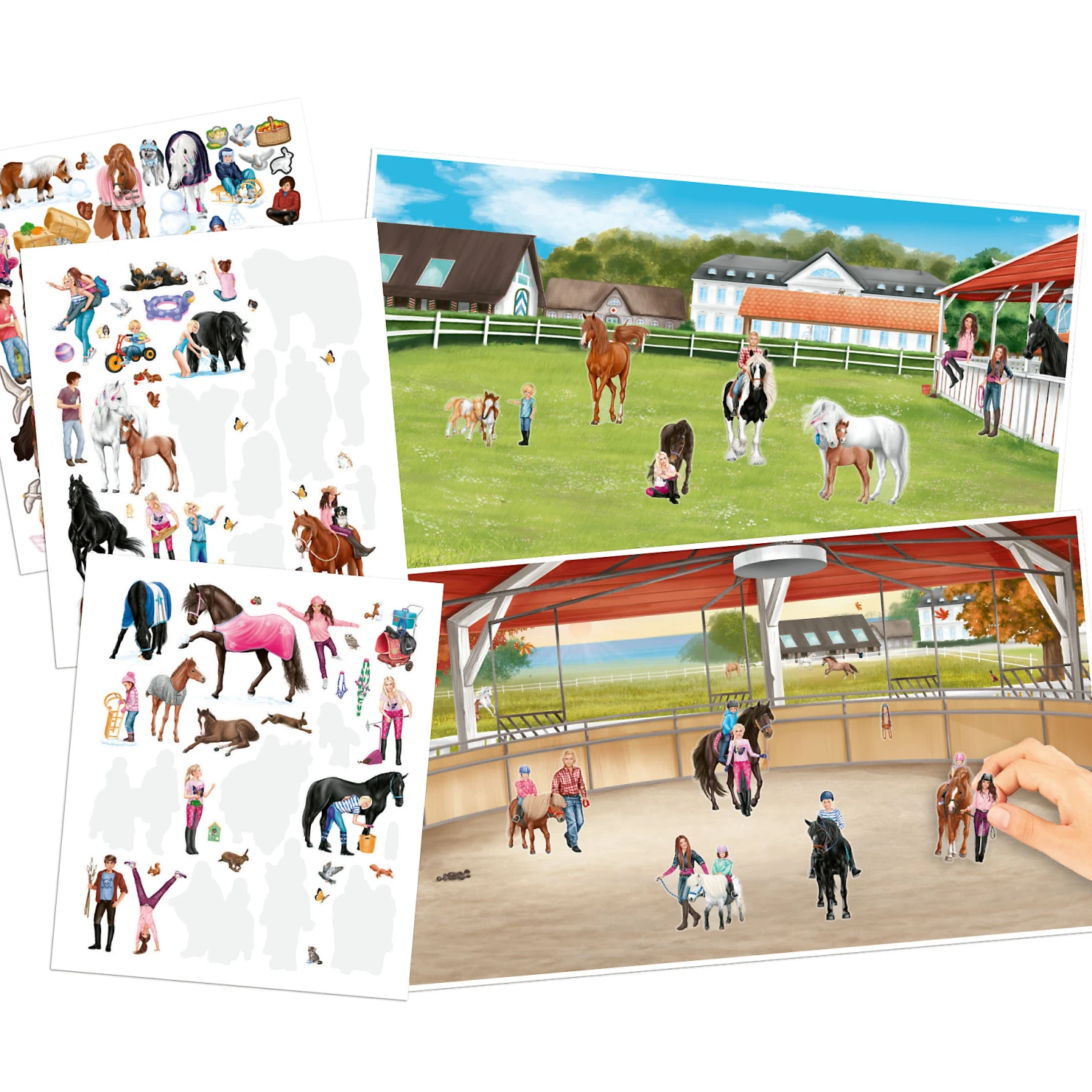 Depesche 12130 Pferd Miss Melody Stickerworld Aufkleber-Spaß Pferde Reiten 4 Depesche 12130 Pferd Miss Melody Stickerworld Aufkleber-Spaß Pferde Reiten – Bild 4