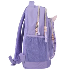 Depesche 12150 TOPModel Schulrucksack LILAC LEO LOVE Katze Katzenohren Lila -Nicii Plusch Geschaft 12150 4