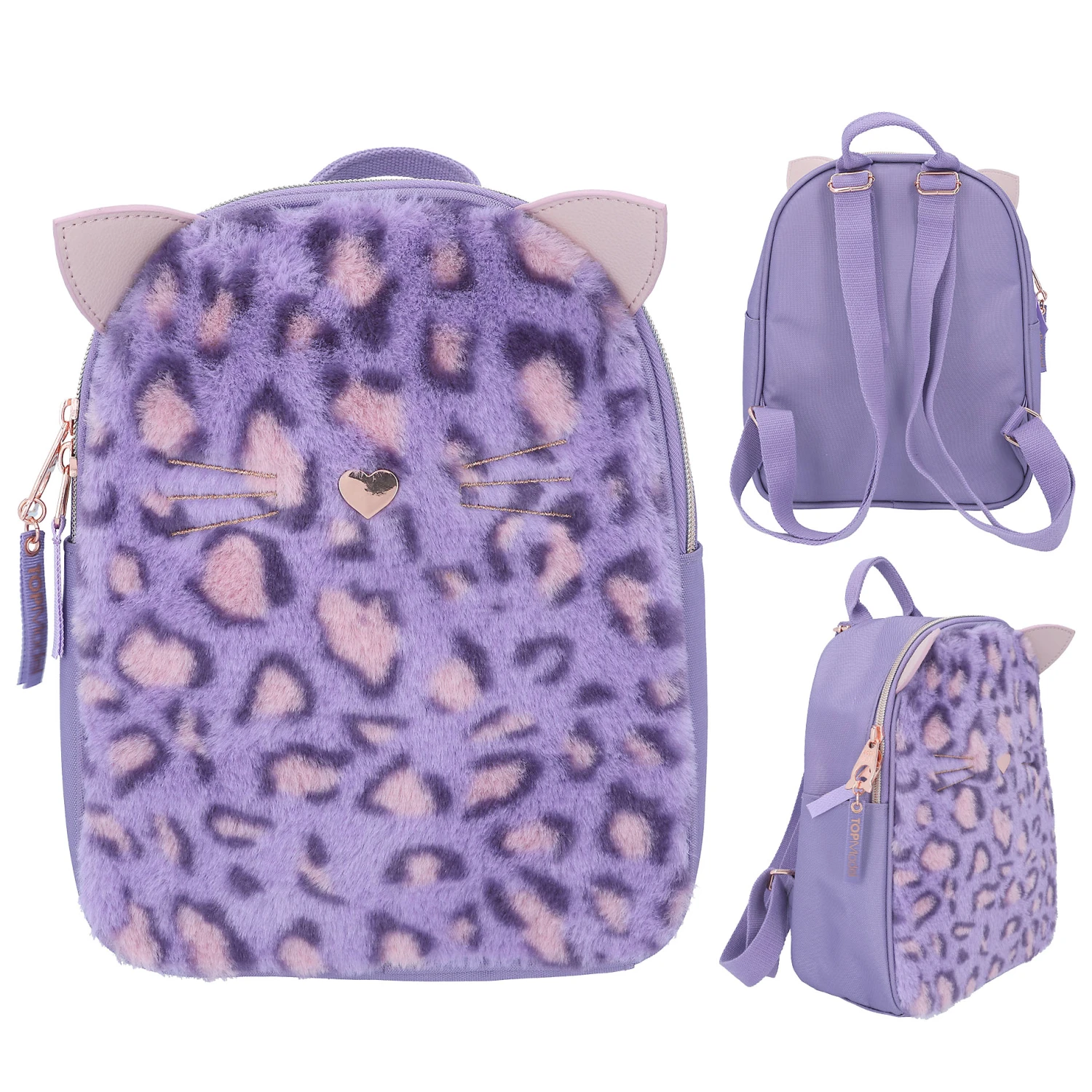Depesche 12151 TOPModel Rucksack LILAC LEO LOVE Katze Katzenohren Lila Freizeit 1 Depesche 12151 TOPModel Rucksack LILAC LEO LOVE Katze Katzenohren Lila Freizeit