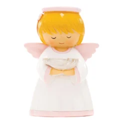 Little Drops Of Water Schutzengel Zur Heiligen Taufe Mit Muschel Rosa 18019 (S)