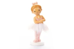 Little Drops Of Water Ballerina Im Rosa Tutu Ballett Grund-Position 18082