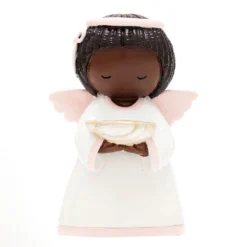 Little Drops Of Water Schutzengel Zur Heiligen Taufe Mit Muschel Rosa 18206 (S)