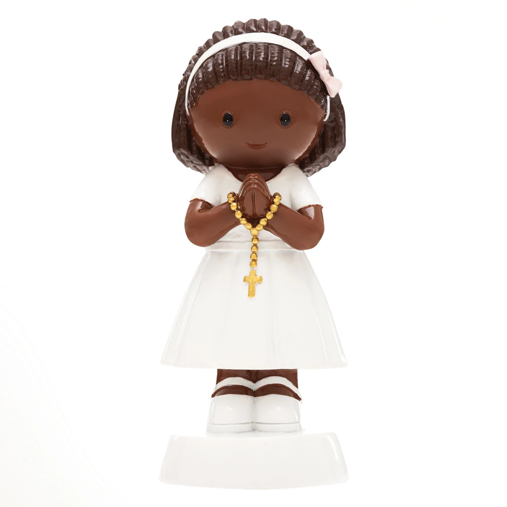 Little Drops Of Water Erstkommunion Mädchen Auf Sockel Mit Rosenkranz 18208 1 Little Drops Of Water Erstkommunion Mädchen Auf Sockel Mit Rosenkranz 18208