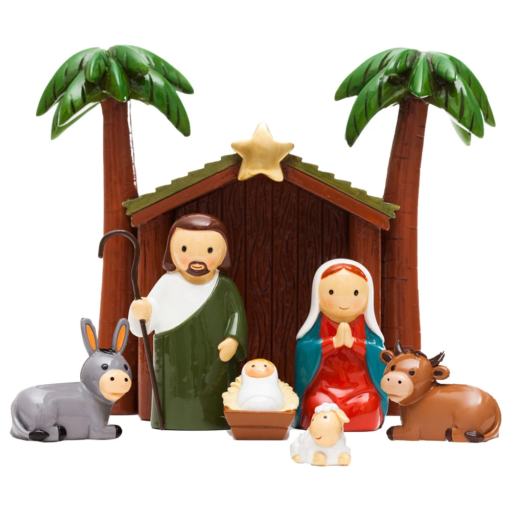 Little Drops Of Water Krippenset 7-teilig Weihnachten Krippenszene 185610YX 1 Little Drops Of Water Krippenset 7-teilig Weihnachten Krippenszene 185610YX