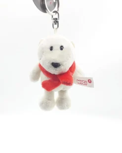 Nici 25950 Schlüsselanhänger Eisbär Mit Rotem Schal 10cm Plüsch Polar Bär