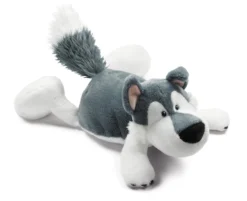 Nici 29066 Hund Husky Jack Liegend Ca 20cm Cool Couple Schlenker Plüsch