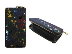 Bb Klostermann Langbörse Geldbeutel Geldbörse Denim Antrazit Schwarz 31021