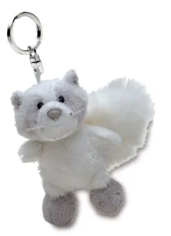 Nici 32403 Schlüsselanhänger Waschbär 10cm White Collection 25 Jahre NICI Plüsch