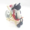 Nici 34346 Shaun Das Schaf 15cm Auf Liegestuhl (verstellbar) Plüsch Kuscheltier