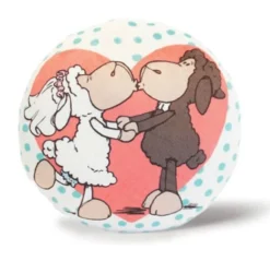 Nici 34605 Kissen Kiss Cushion Brautpaar Jolly Mäh Hochzeit Ø 26cm Plüsch