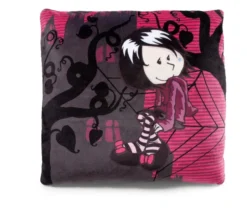 Nici 35969 Kissen Miss Moonville Mit Spinnennetz Quadratisch 35x35cm Plüsch