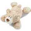 Nici 39086 Classic Bear Bär Beige Mit Bunten Füßen Liegend Ca 20cm Plüsch