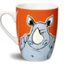 Nici 39223 Tasse Nashorn "´n Scheiss Muss Ich" Porzellan Kaffeetasse Teetasse Wild Friends