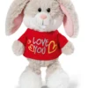 Nici 40184 Hase Mit T-Shirt "Love You" 20cm Plüsch Kuscheltier Schlenker Love