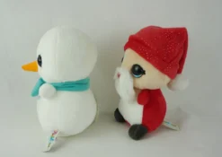 Nici 40300 Nicidoos Schneemann & Weihnachtsmann / Nikolaus Set 16cm Plüsch -Nicii Plusch Geschaft 40300 4 scaled