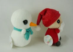 Nici 40300 Nicidoos Schneemann & Weihnachtsmann / Nikolaus Set 16cm Plüsch -Nicii Plusch Geschaft 40300 6 scaled