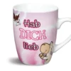 Nici 40829 Tasse Schaf Jolly Mäh Hab Dich Lieb Porzellan Kaffeetasse 310ml