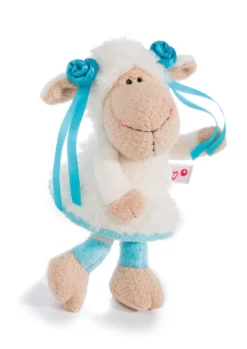 Nici 40853 Schaf Jolly Summer Mit Blauen Schleifchen Ca 20cm Plüsch Kuscheltier