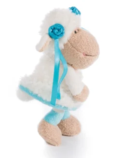 Nici 40853 Schaf Jolly Summer Mit Blauen Schleifchen Ca 20cm Plüsch Kuscheltier -Nicii Plusch Geschaft 40853 ansicht 01 1547x2048
