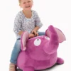 Nici 41342 Sitzkissen Lila Elefant Curcuma Jolly Mäh Yoga Sitztier Plüsch 64cm