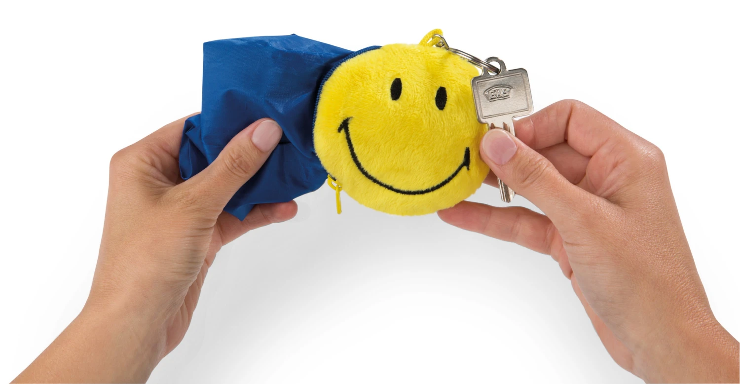 Nici 41533 Smiley Schlüsselanhänger 8cm Mit Integrierter Shopping Bag Einkaufstasche 2 Nici 41533 Smiley Schlüsselanhänger 8cm Mit Integrierter Shopping Bag Einkaufstasche – Bild 2