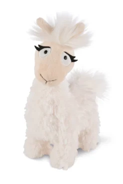 Nici 42250 Weißes Lama Dalia Lama Stehend 46cm Plüsch Kuscheltier