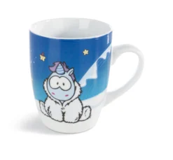 Nici 42446 Tasse Einhorn Snow Coldson Theodor & Friends 8x10cm Porzellan
