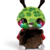 Nici 42476 Blinking Marienkäfer Luckymacky Mit LED-Augen Ca 12cm Plüsch