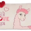 Nici 42705 Kissen La-La-Lama-Love Rechteckig Mit Herz Ca 43x25cm Plüsch