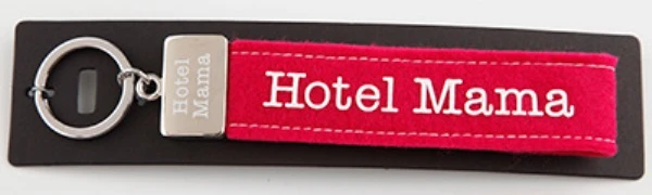 Depesche 4298 Glücksfilz Schlüsselband Anhänger 013 Hotel Mama 1 Depesche 4298 Glücksfilz Schlüsselband Anhänger 013 Hotel Mama