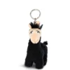 Nici 43570 Schlüsselanhänger Schwarzes Lama Lorenzo Ca 10cm Plüsch