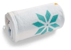 Nici 44158 Kuschel-Decke Winter Glamour Rentier Gans Pinguin 125x160cm Plüsch -Nicii Plusch Geschaft 44158 03 ZA me