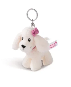 Nici 44260 Schlüsselanhänger Weißer Pudel Ca 10cm Plüsch Jolly Journey In Paris