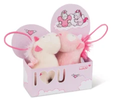 Nici 44378 Pärchen-Schlüsselanhänger Einhorn Theodor & Pink Harmony LOVE -Nicii Plusch Geschaft 44378 01 HA Frei 2048x1681