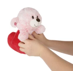 Nici 44427 Love Bär Schwester Rosa Wendeplüsch Bär In Herzkissen Ca 20cm -Nicii Plusch Geschaft 44427 04 ZA Frei 2048x1986