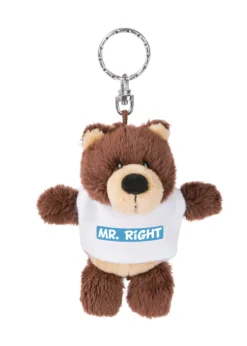 Nici 44722 Schlüsselanhänger Bär Mit T-Shirt Ca 10cm - Mr Right
