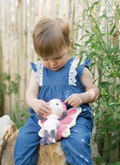 Nici 44932 Rosa Schmetterling Ca 18cm Plüsch Kuscheltier Hello Spring -Nicii Plusch Geschaft 44932 12 Image 1489x2048