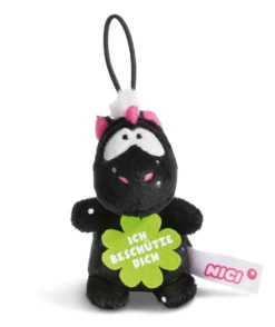 Nici 44981 Message To Go Loop 8cm Einhorn Carbon Flash - ICH BESCHÜTZE DICH -Nicii Plusch Geschaft 44981 01 HA Frei 1719x2048