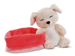 Nici 45373 Sleeping Puppies Schlafendes Hundebaby Im Körbchen 16cm Creme -Nicii Plusch Geschaft 45373 03 ZA Frei 2048x1536